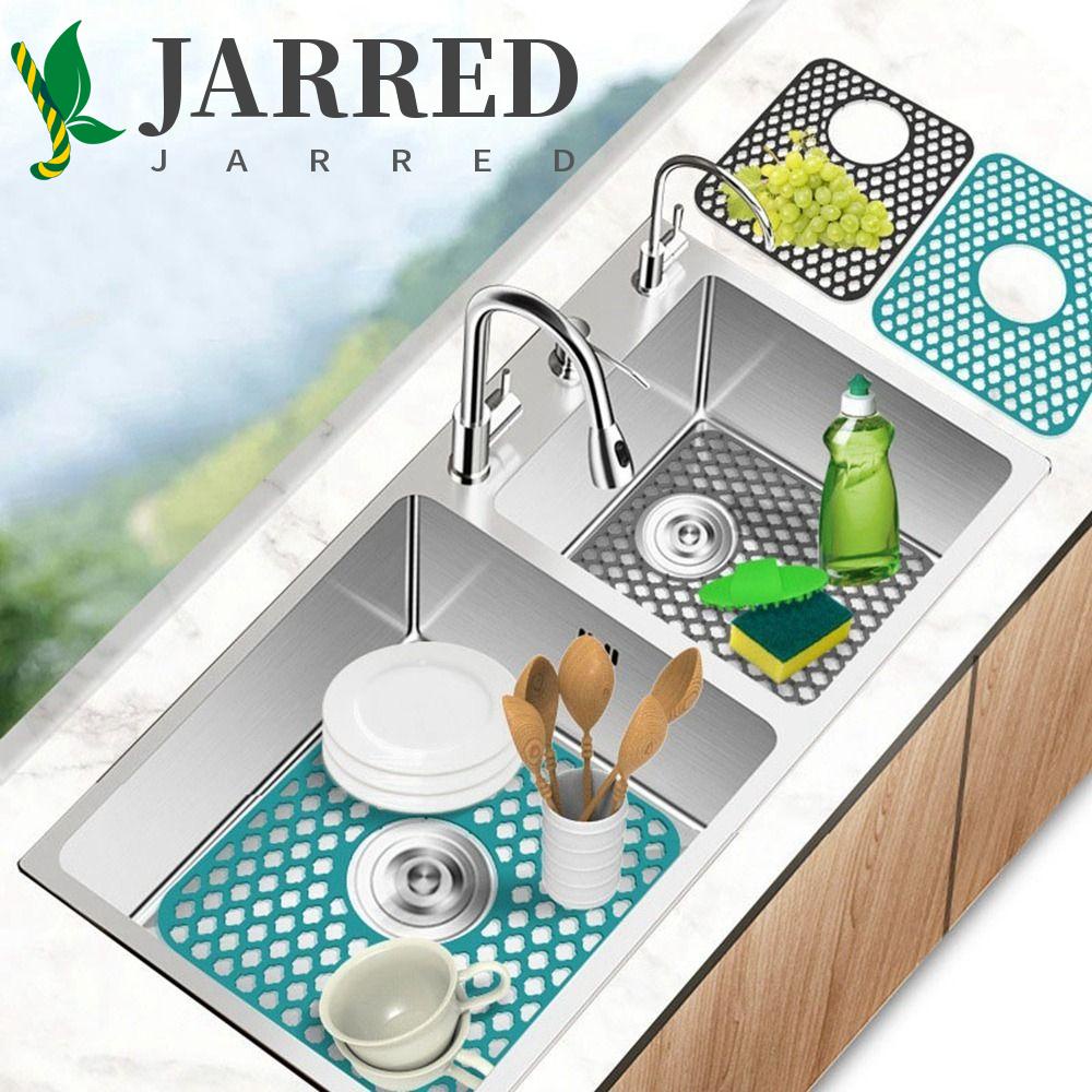 JARRED 1 Thảm Lót Chén Dĩa Cách Nhiệt Đa Năng Thiết Kế Đục Lỗ Tiện Dụng Cho Nhà Bếp
