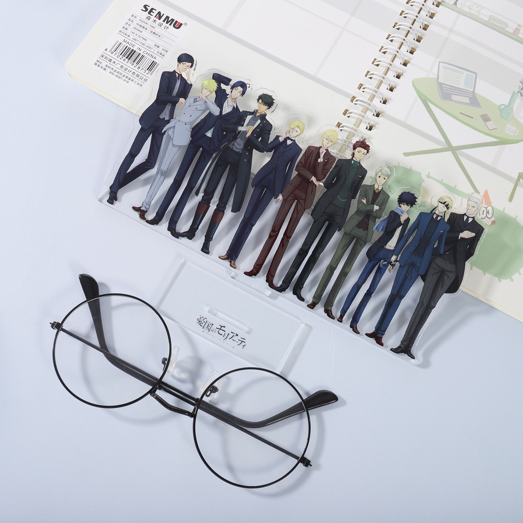 Mô Hình Nhân Vật MORIARTY THE PATRIOT Đứng Bằng Acrylic Để Bàn Trang Trí