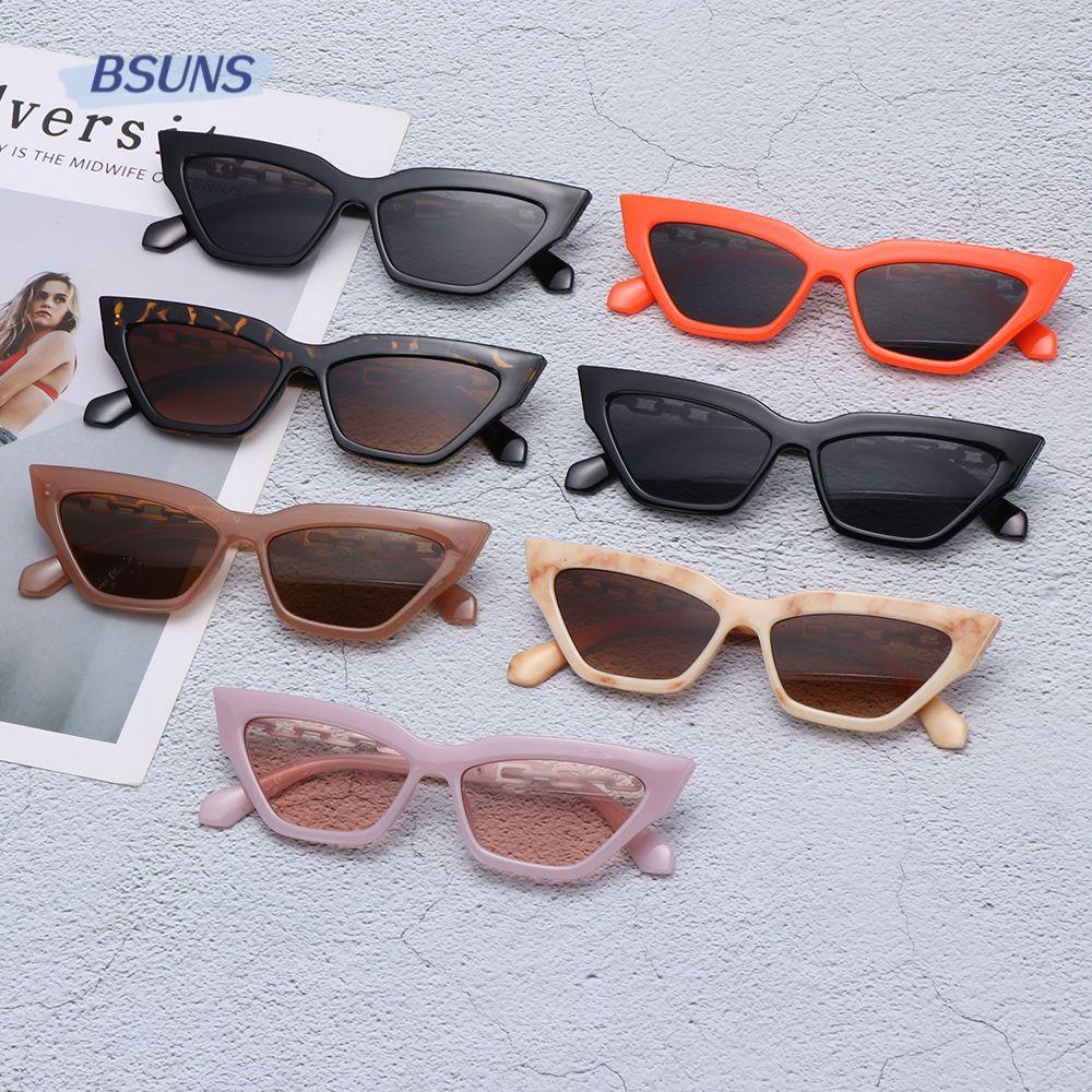 BSUNS Kính Râm Nữ Chống Tia UV400 Phong Cách Vintage