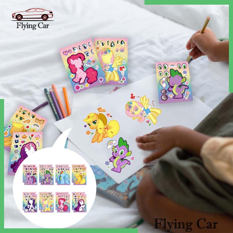 Sách Dán Hình Mặt Cười Nhiều Màu Sắc Dùng Làm Quà Tặng Cho Bé