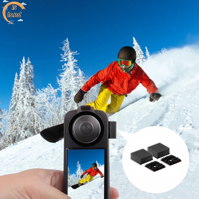 Set 6 Miếng Xốp Chắn Gió Giảm Tiếng Ồn Cho Camera X3