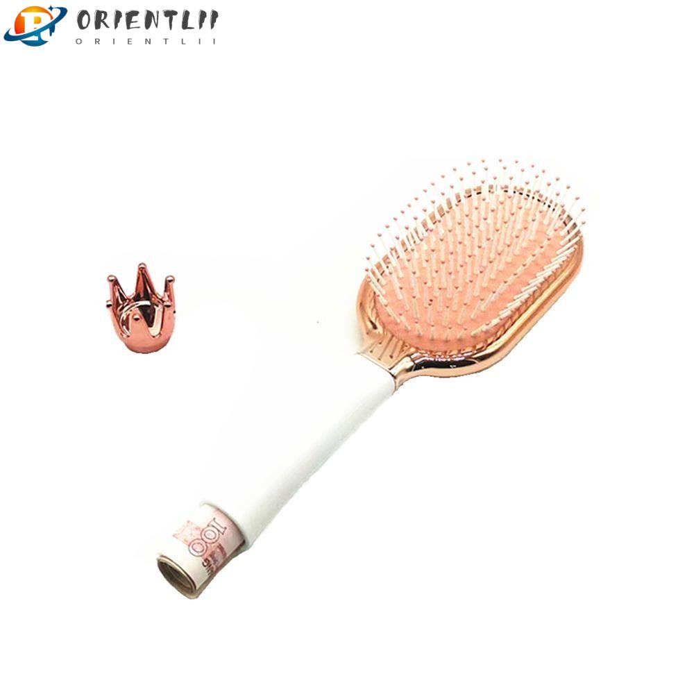 ORIENTLII Hộp Nhựa Đựng Lược / Lược / Chìa Khóa Màu Đỏ Tiện Dụng Khi Đi Du Lịch