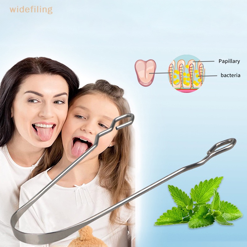 1 Bàn Chải Làm Sạch Lưỡi Bằng Thép Không Gỉ Chất Lượng Cao