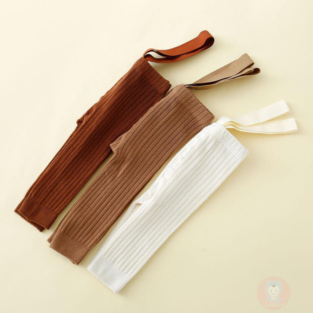 Laa6-baby Bé Gái Quần Dây Đan Có Gân