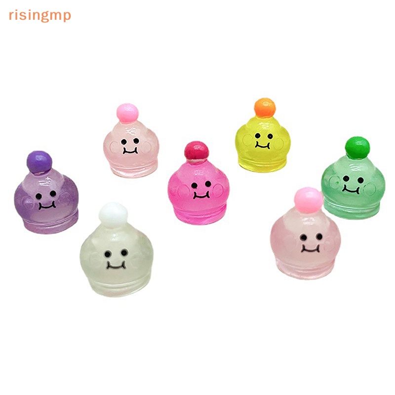 Bộ 5 Mô Hình Đồ Chơi Hoạt Hình Bằng Nhựa Phát Sáng Ban Đêm Trang Trí Bảng Điều Khiển Xe Hơi / Búp Bê DIY