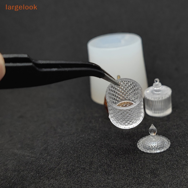 Mô Hình Hũ Silicone Đựng Bánh Kẹo / Thức Ăn Mini Trang Trí Nhà Búp Bê