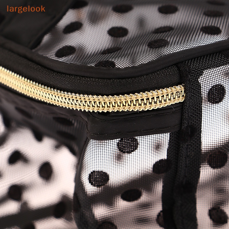 Túi Đựng Mỹ Phẩm Trong Suốt Cỡ Lớn Tiện Dụng Mang Đi Du Lịch Cho Nữ