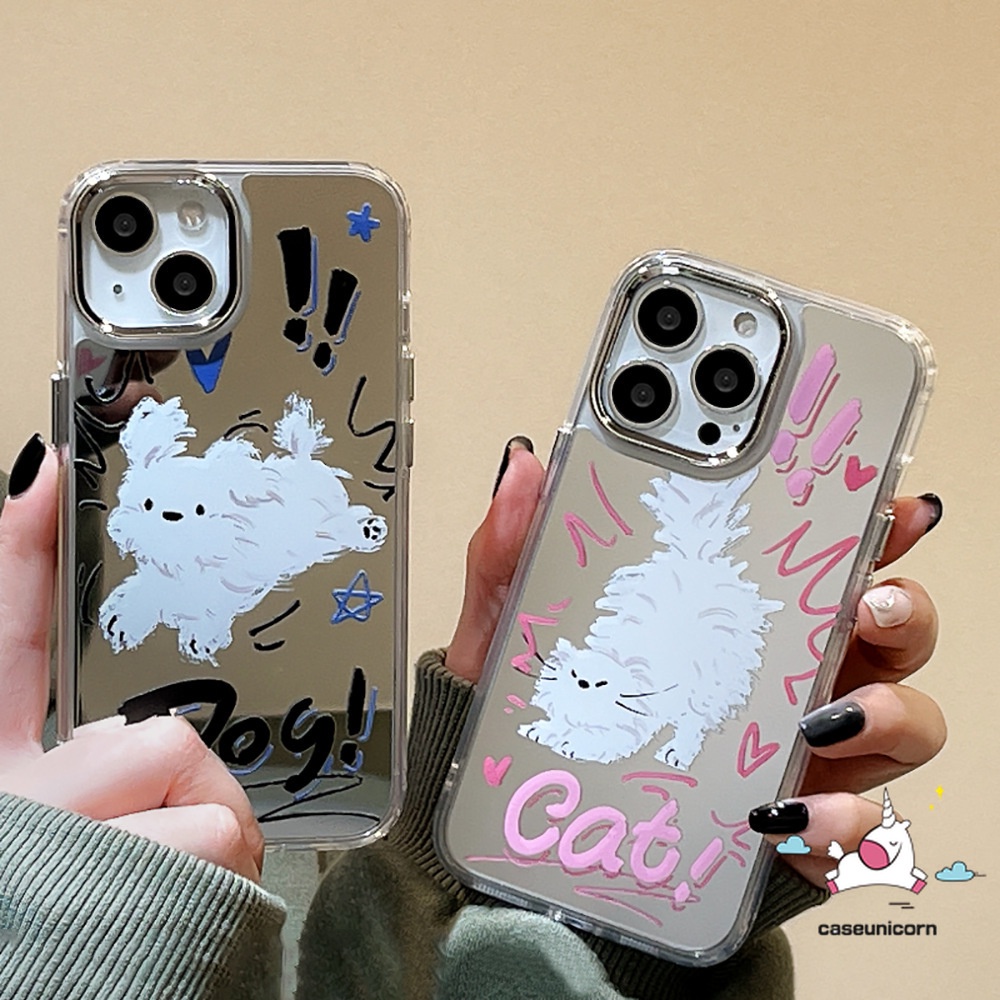 Ốp Điện Thoại Acrylic Mạ Kim Loại Chống Sốc Hình Hoạt Hình Cho IPhone 14 Pro 13 11 14 12 Pro Max 13 12 Pro Max