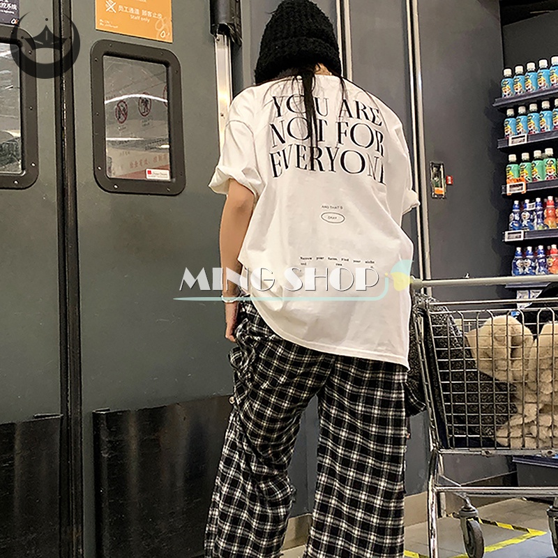 Áo Thun Nữ Ngắn Tay Cổ Tròn In Hoa Thời Trang