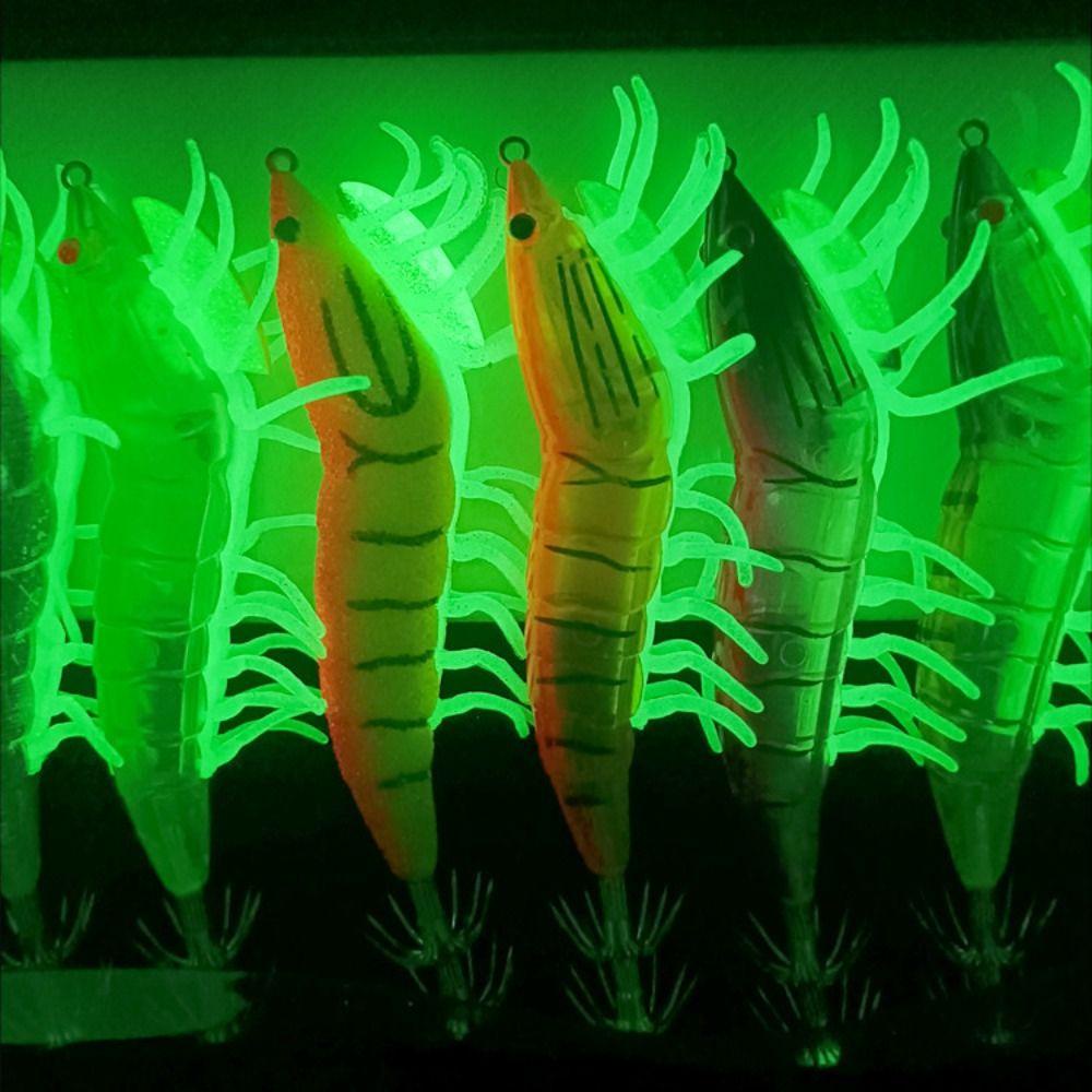 SHOUKEY Mồi Tôm Giả Câu Cá Bằng Gỗ 2023 3.0 # 2.0 #