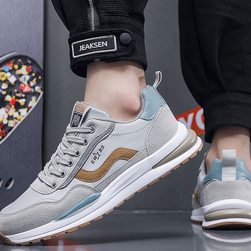 Lavina Carpio Giày Chạy Bộ Thể Thao Tăng Chiều Cao Thoáng Khí Hợp Thời Trang Cho Nam