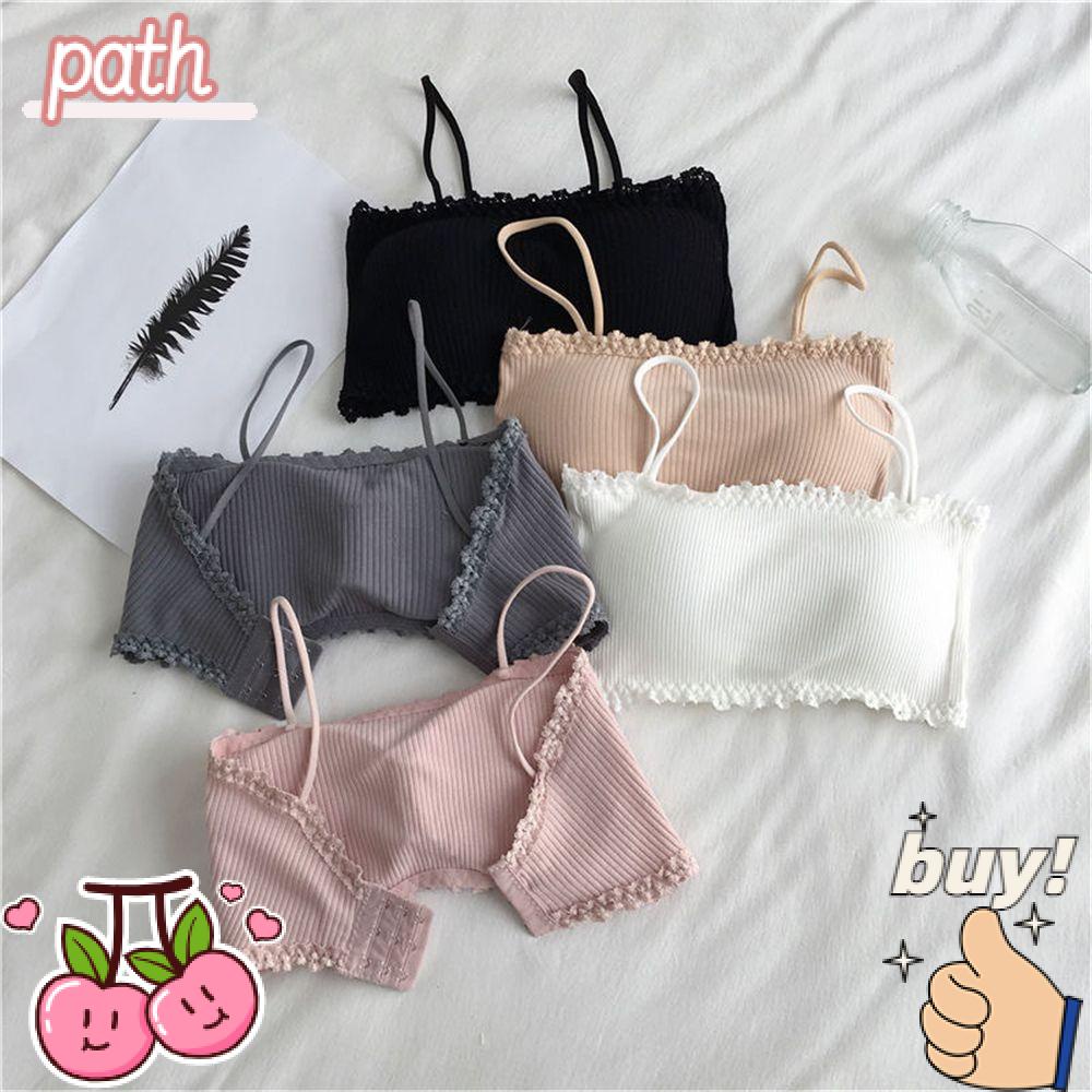 PATH Áo Ngực Không Gọng Có Mút Đệm Thoáng Khí Thời Trang Quyến Rũ Cho Nữ