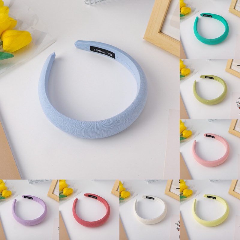 Băng Đô Cài Tóc Đa Năng Màu Kẹo Thời Trang Mùa Hè Cho Nữ