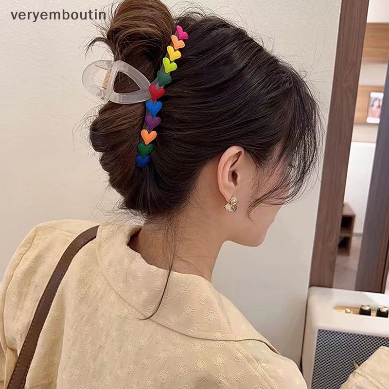 Kẹp Tóc Càng Cua / Cá Mập Cỡ Lớn Thanh Lịch Cho Nữ