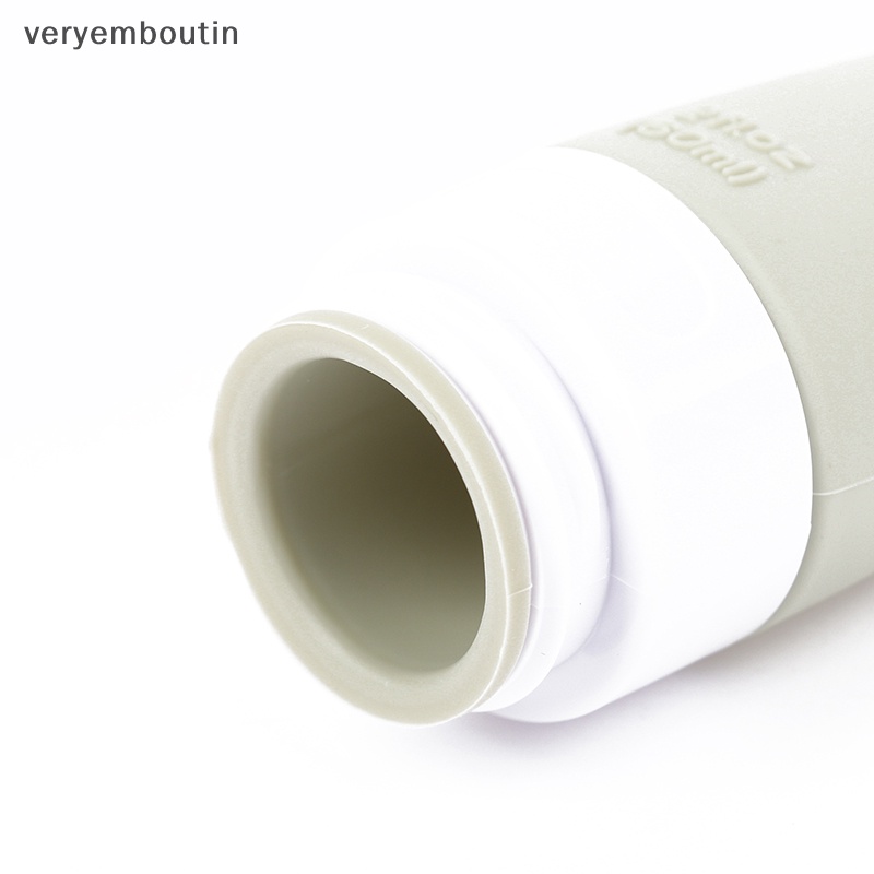 Bộ Chai Silicone Đựng Dầu Gội / Sữa Tắm Hình Nón 60ml Tiện Dụng Khi Đi Du Lịch