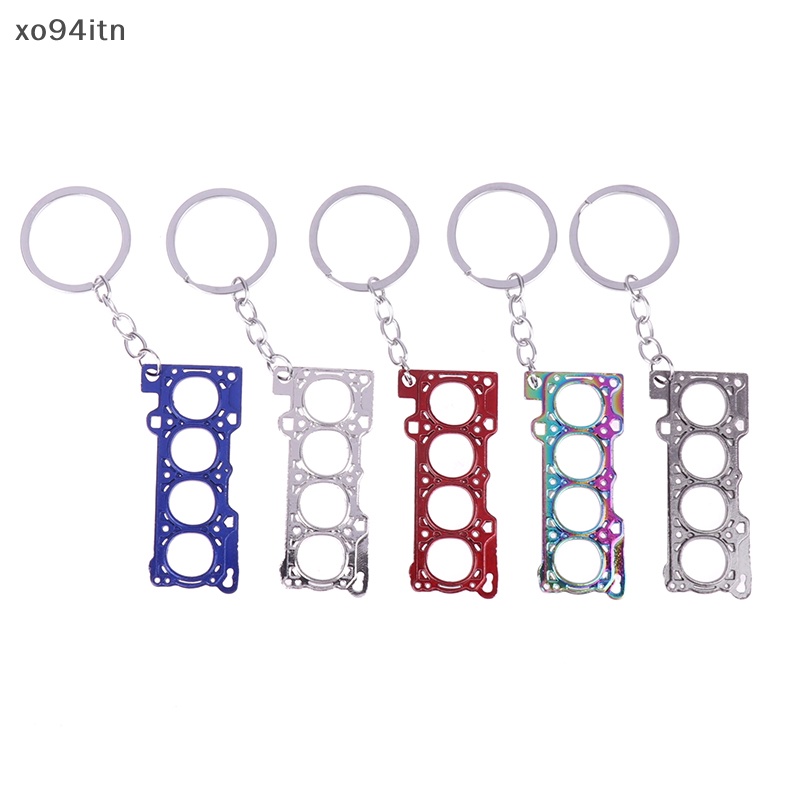 Móc Khóa Mô Hình Đầu Trụ Điều Chỉnh Động Cơ Xe Hơi F1 Racing Fan n DIY