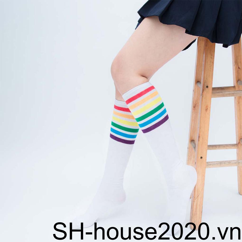 Vớ Dài Đến Đầu Gối Thoải Mái Chất Lượng Cao Cho Bé Gái