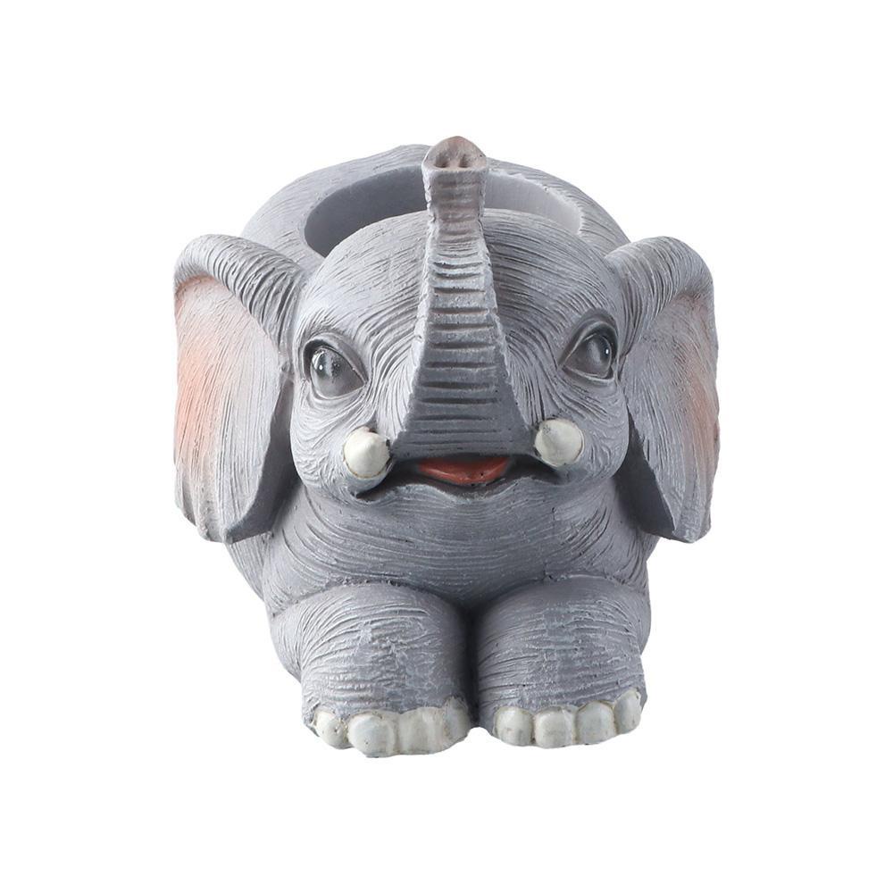 CHOOKEY Giá Đỡ Bút Chì Để Bàn Hình Chú Voi Trang Trí Nhà Cửa