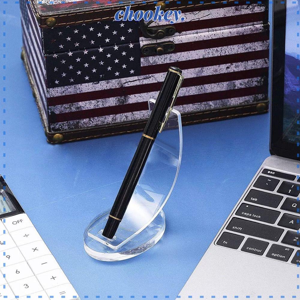 CHOOKEY Giá Đỡ Bút / Cọ Trang Điểm Bằng Chất Liệu Acrylic Siêu Bền