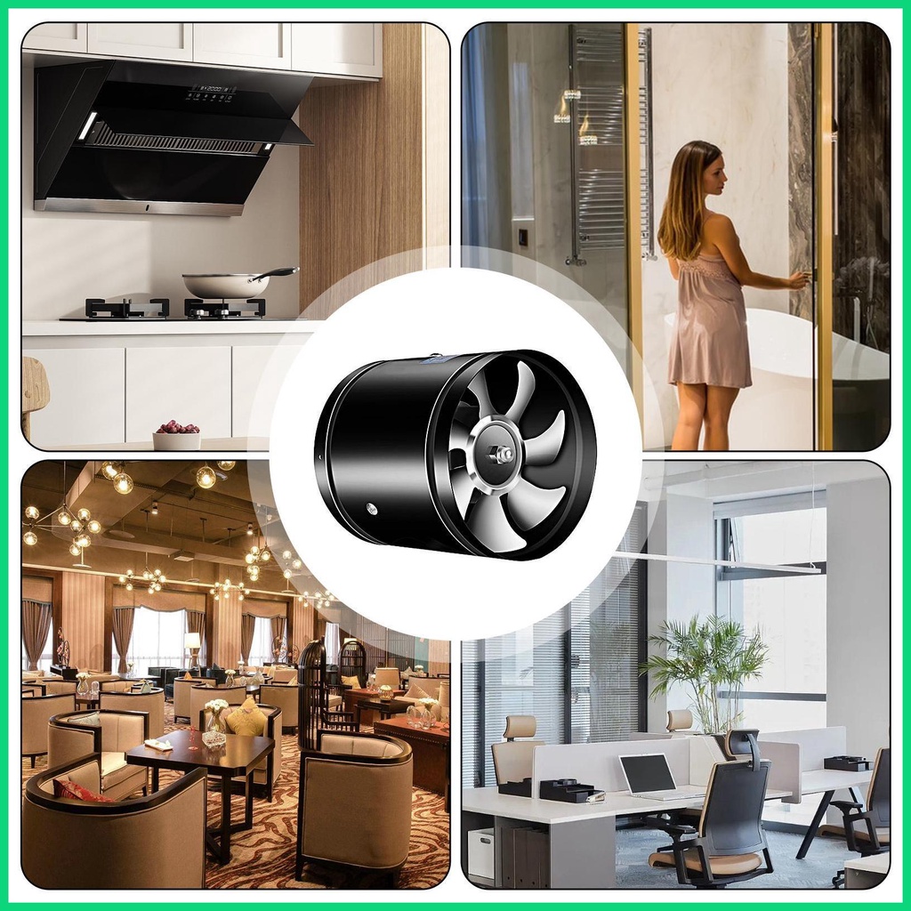 Quạt Thông Gió Mạnh Mẽ Đa Chức Năng Tiếng Ồn Thấp Và 7 Lá Dày Cho jiwvn