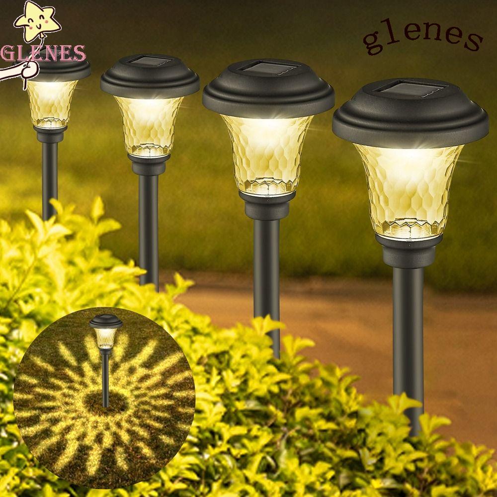 GLENES Đèn Cắm Trại Chống Thấm Nước Sử Dụng Năng Lượng Mặt Trời