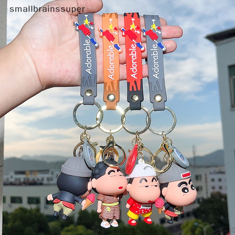 Móc Chìa Khóa Bằng PVC Hình Shin-Chan Dễ Thương