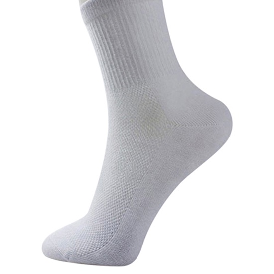 Bộ 5 Đôi Vớ Cotton Pha Mềm Mại Thoáng Khí Phong Cách Doanh Nhân Cho Nam
