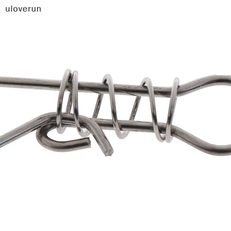 Uloverun Dụng Cụ Câu Cá Khóa Thắt Lưng Bằng Thép Không Gỉ 14 / 18CM vn