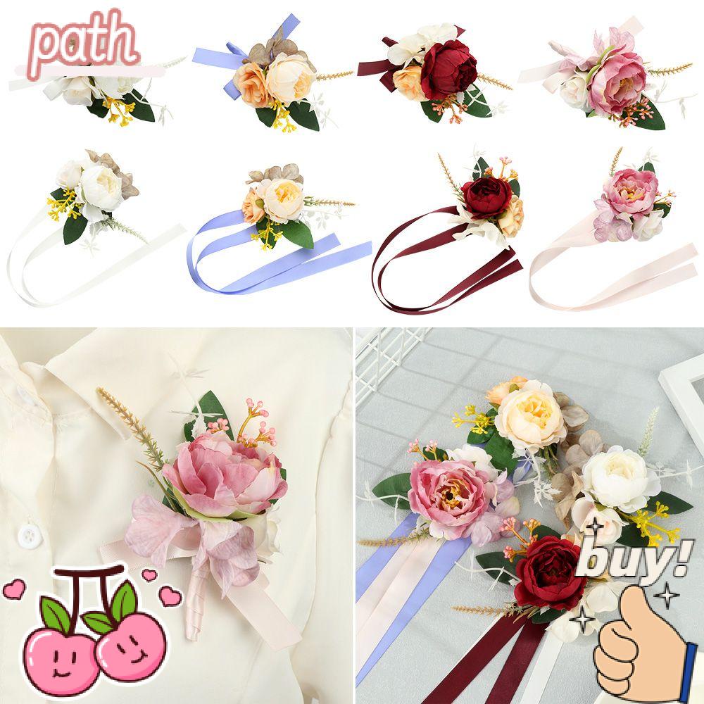 PATH Vòng Hoa Đeo Tay Cho Cô Dâu Ngày Cưới