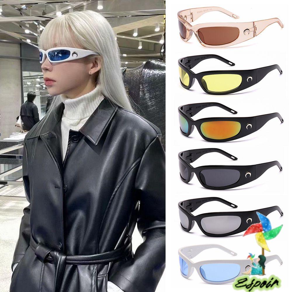 ESPO Kính Mát Hình Mặt Trăng Phong Cách Hip Hop