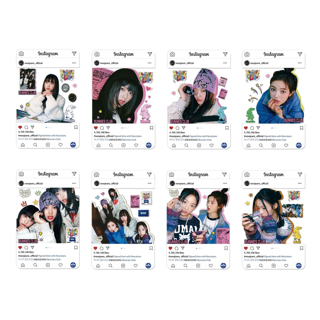 Twice READY TO BE INS Transparent Photocard PVC Card