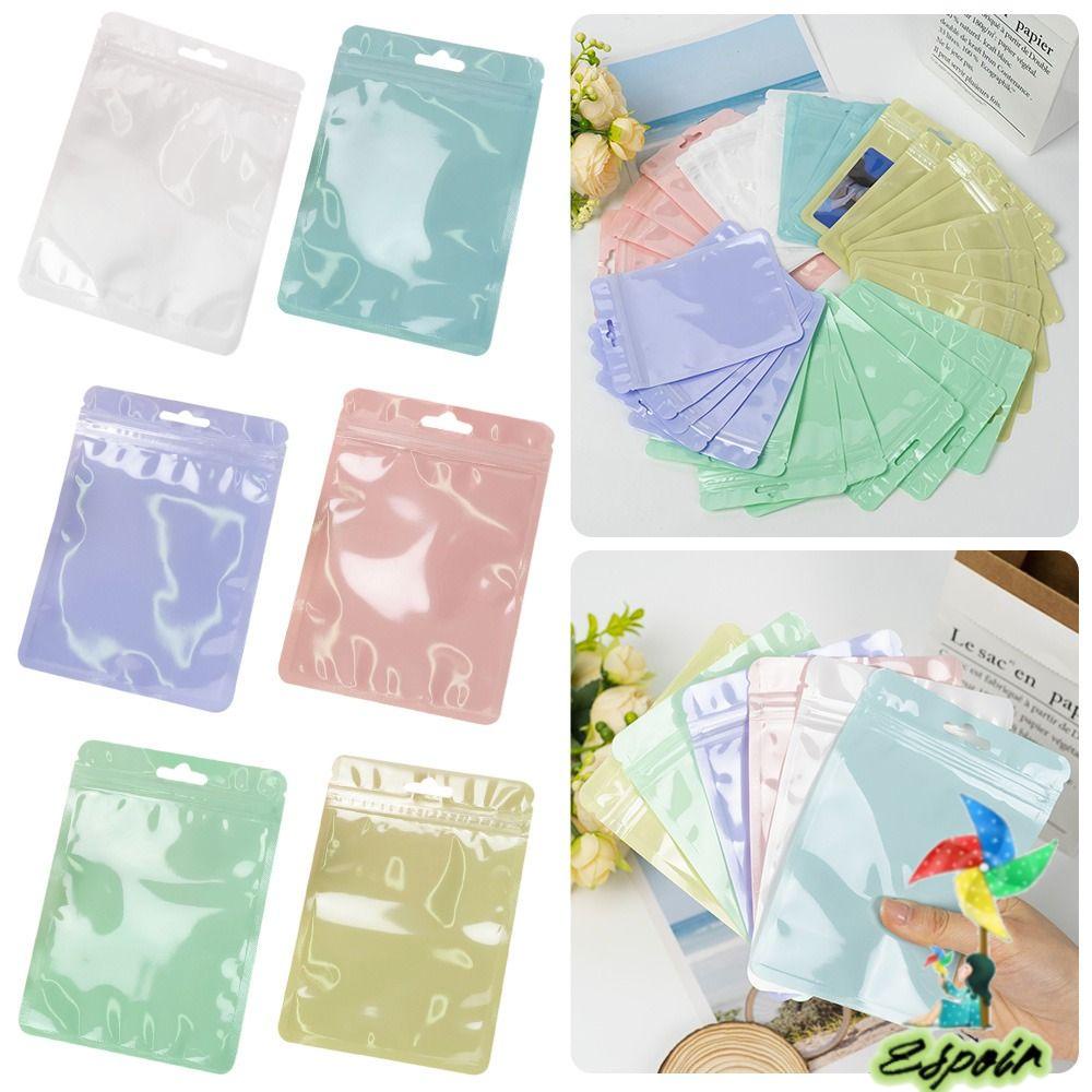 ESPO Túi Zip Dày Tự Niêm Phong Trưng Bày Trang Sức Có Thể Tái Sử Dụng