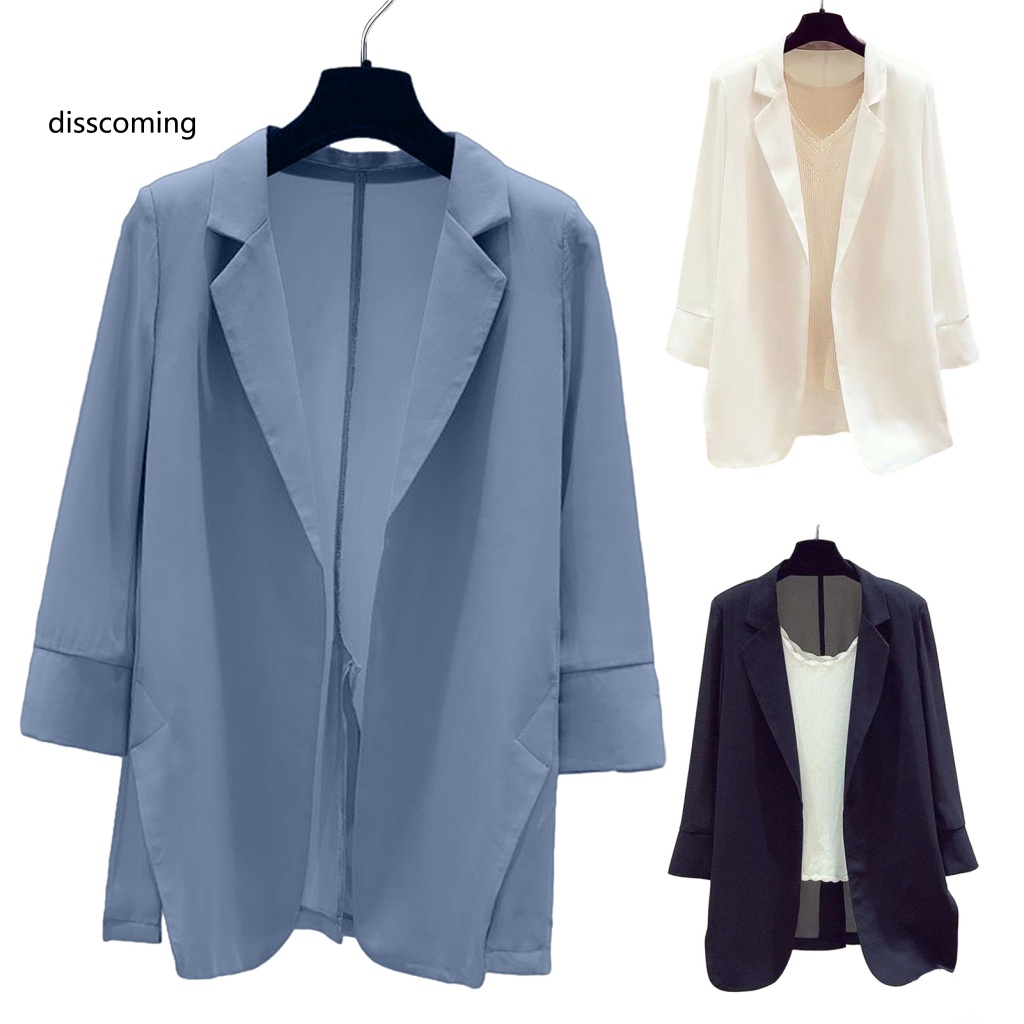 Áo Thun Tay Ngắn In Hình Thời Trang Dành Cho Nữ| Áo Khoác Mỏng Tay Dài Màu Sắc Thanh Lịch Dành Cho Nữ