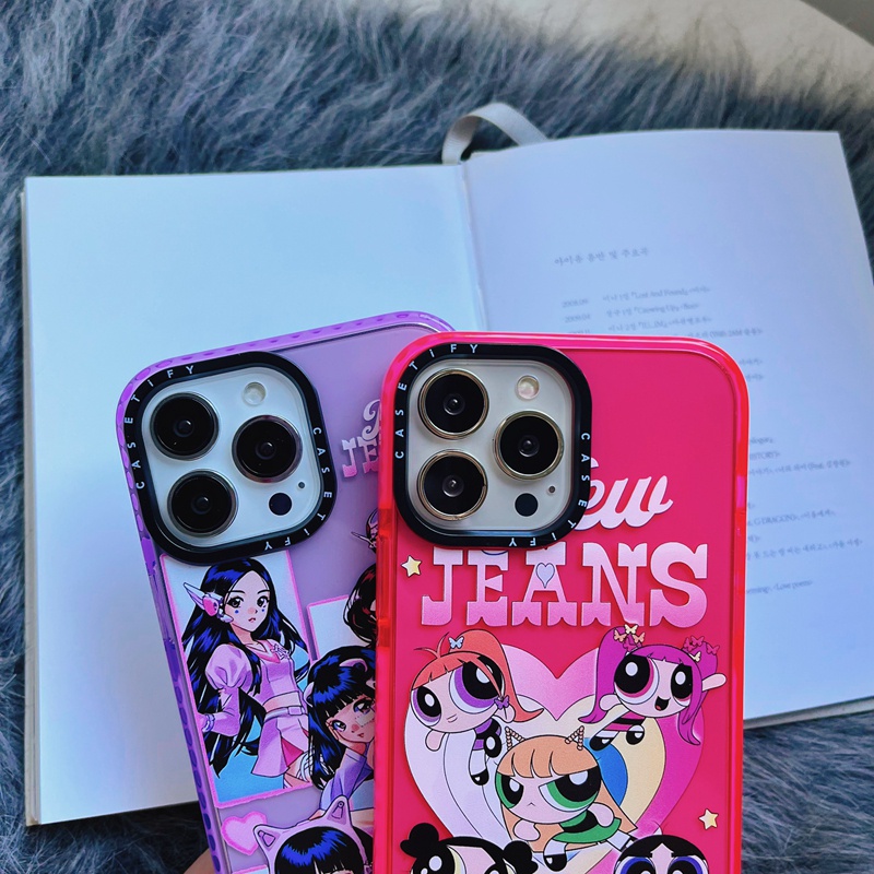 Ốp Điện Thoại tpu Dẻo Họa Tiết Hoạt Hình newjeans Dễ Thương Cho iphone 15 14 plus x xs xr 11 12 13 pro max