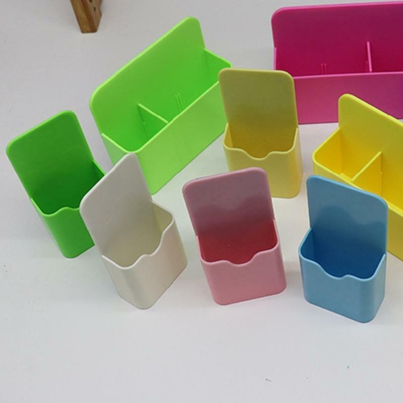 New Plastic Magnetic Pen Holder Pencil Marker Storage Box for Whiteboard Fridge