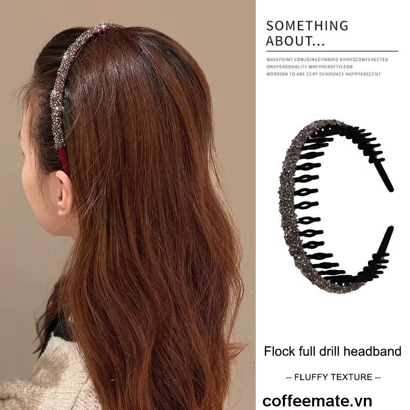 ⚡Băng Đô Cài Tóc Bện Đính Đá Lấp Lánh Phong Cách Mới Cho Nữ