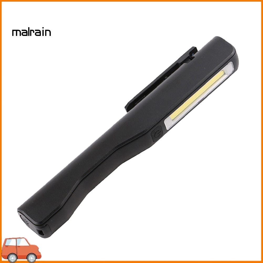 Đèn Pin LED COB Sạc USB Hình Cây Bút Hít Nam Châm Thiết Kế Nhỏ Gọn