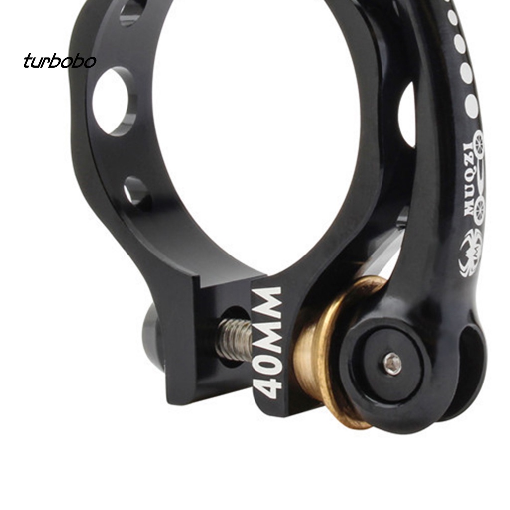 Kẹp Ống Yên Xe Đạp Tháo Lắp Nhanh Màu Trơn Turbobobo