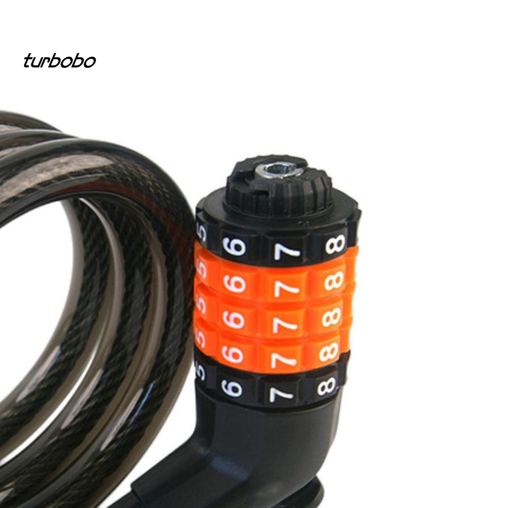 Khóa Xe Đạp Bằng ABS Năm Mật Khẩu Độ Bền Cao Không Vỡ Chống Thấm Nước