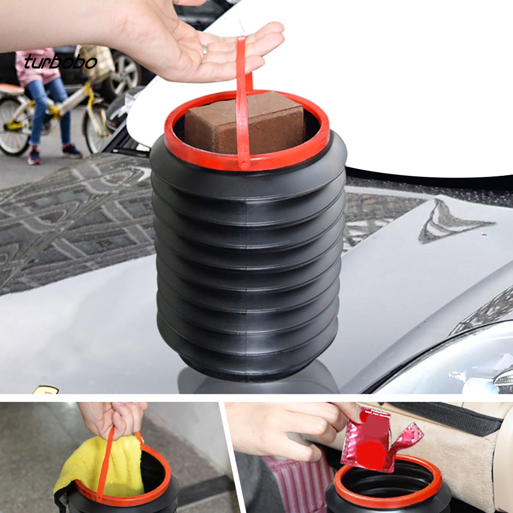 Thùng Đựng Rác Bằng Nhựa Có Thể Thu Gọn Tiện Dụng Cho Xe Hơi / Câu Cá