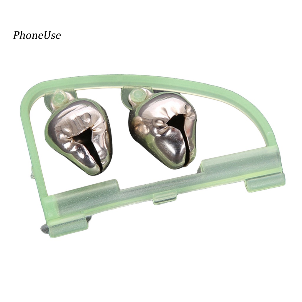 2 Chuông Đôi Bằng Nhựa PU Chuyên Dụng Cho Câu Cá Ban Đêm