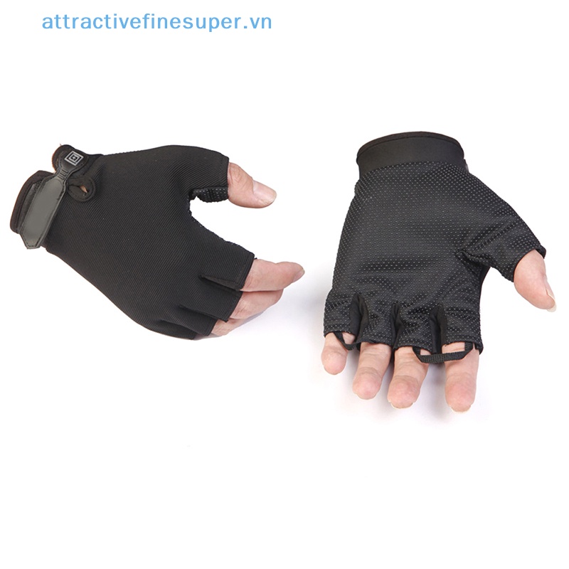 Găng Tay Thể Thao Bằng Silicone Chống Trượt Chống Gió Mùa Hè Cho Nam