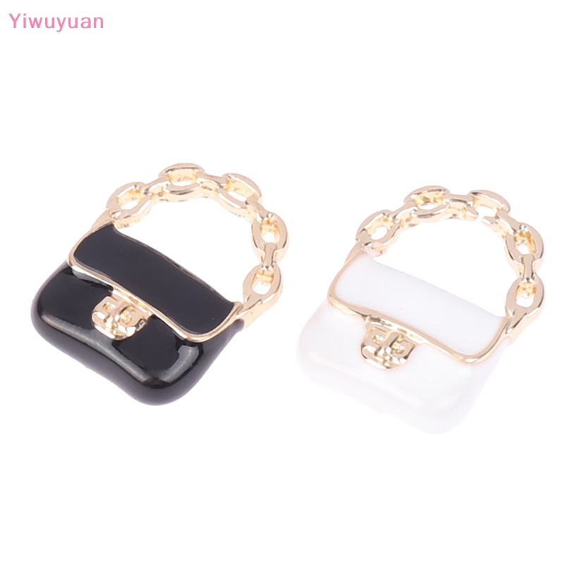 < Yiwuyuan > 1 Túi Kim Loại Ba Chiều Mini Trang Trí Phong Cảnh Nhà Búp Bê Mới