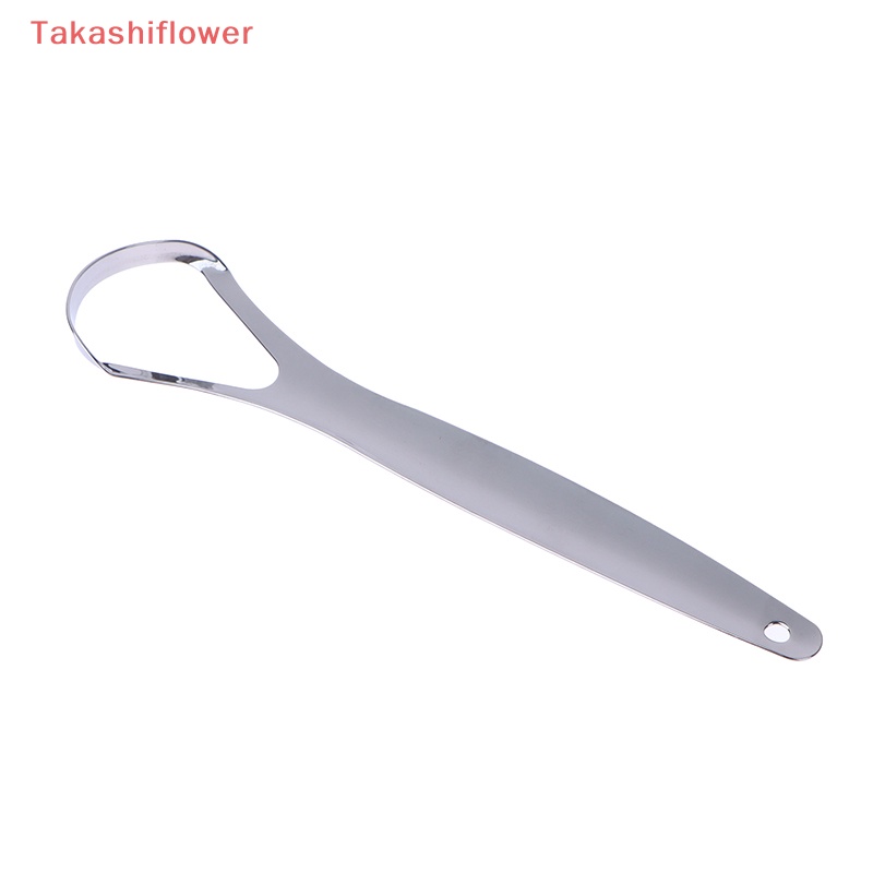 Set 2 Dụng Cụ Nạo Lưỡi Bằng Thép Không Gỉ Loại Bỏ Hơi Thở Chăm Sóc Răng Miệng