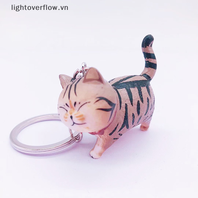 Móc Khóa Hình Mèo Hoạt Hình Đáng Yêu Sáng Tạo