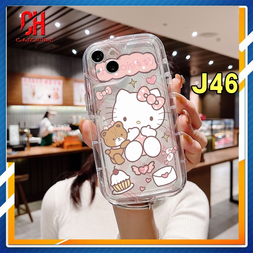 Ốp Điện Thoại TPU Mềm Chống Sốc In Hình Gấu Hello Kitty Cho Realme 10 C30 C30S C11 2021 C21Y C31 C33 C35 C15 C21 C25 C20 C3 C12 C2 C25S 5S 5 5i 9i C17 7i C1 C25Y C2 C3i 6i C20A  Narzo 20 10 10A 20A 30A 50i 50A Prime A7 A5S A15 A16 A17 A53 A53S A57 A77