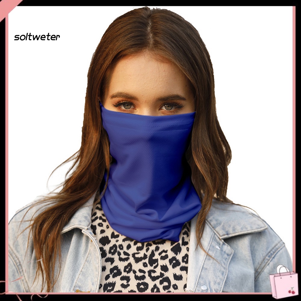 Khẩu Trang Che Mặt Và Cổ Chống Tia UV Chống Bụi Có Bộ Lọc Tiện Dụng