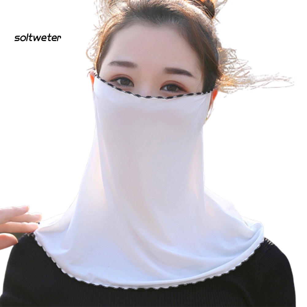 Khăn Choàng Cổ Chiffon Mềm Chống Bụi Chống Nắng In Họa Tiết Hoa Cho Nữ