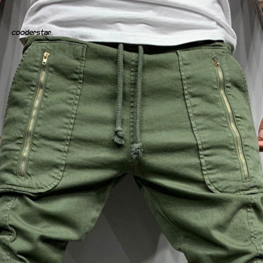 Quần Dài Thể Thao Rút Dây Màu Trơn Thời Trang Cho Nam