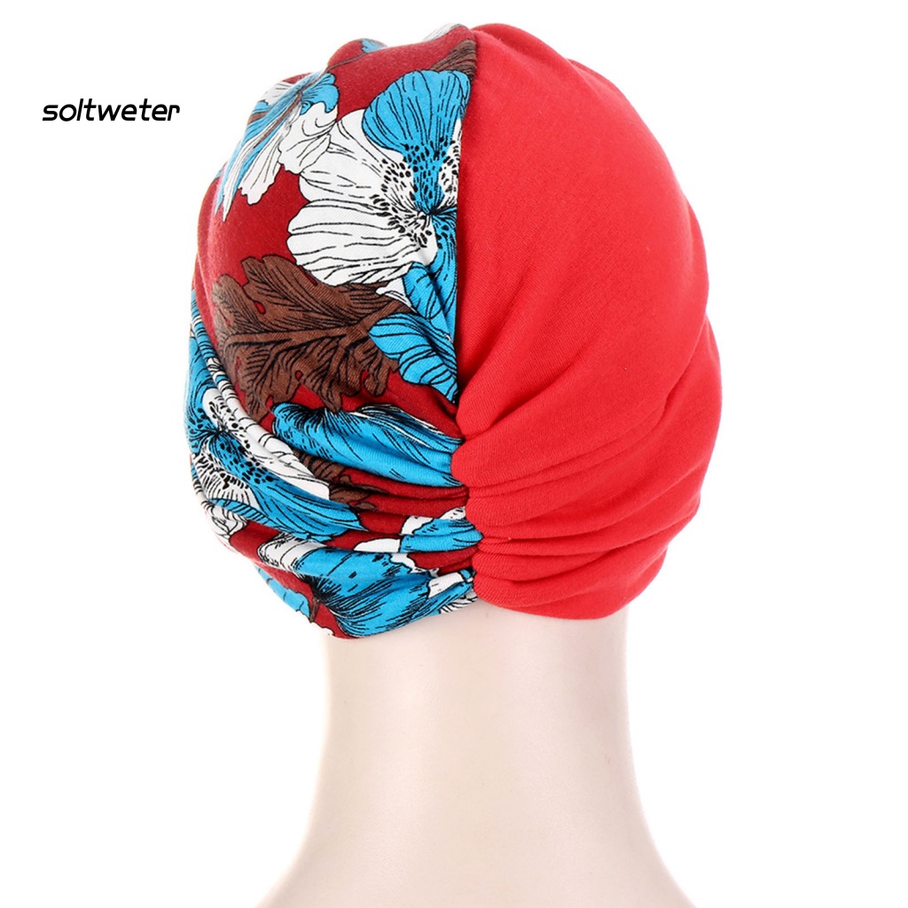 St Băng Đô Thắt Nút Bảo Vệ Đầu Đa Năng Màu Trơn